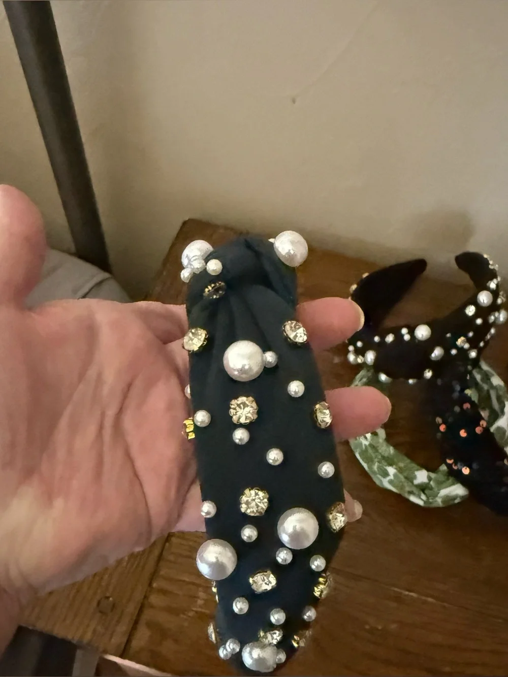 Women or kids Knotted Beaded Headband - Assorted Colors